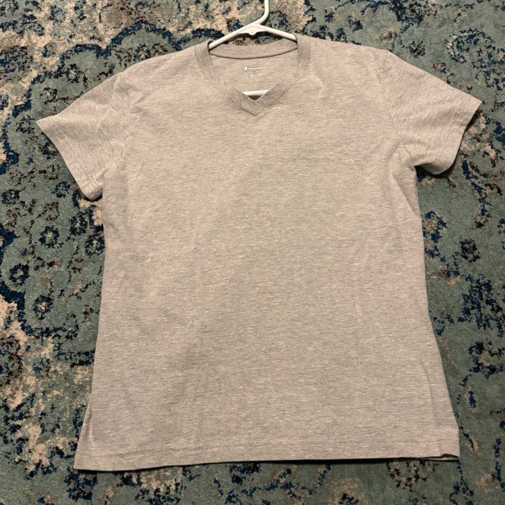 Grey Champion V-neck T-shirt
